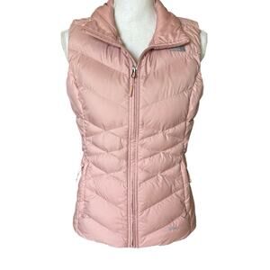 The North Face Blush Pink Puffer Vest Small